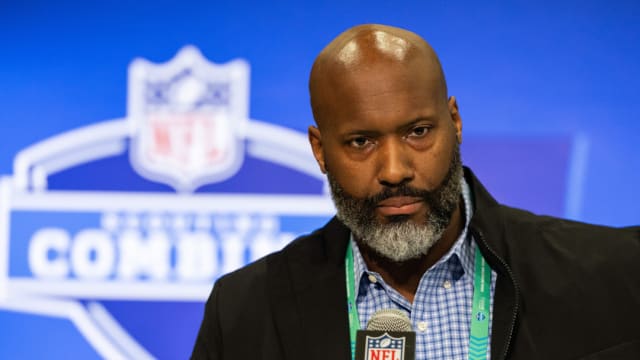 Detroit Lions general manager Brad Holmes at 2024 NFL Combine